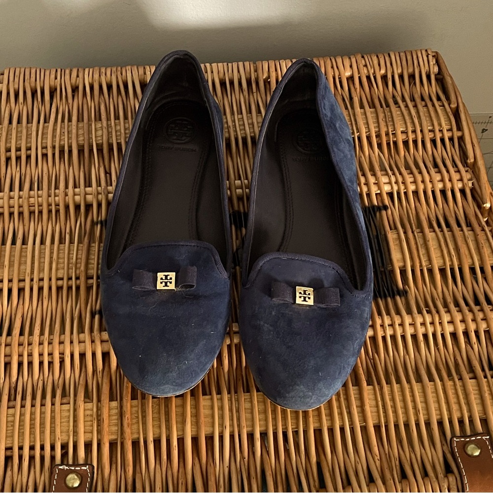 Tory Burch Suede Flats